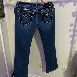 Size 28 women’s miss me navy bootcut jeans